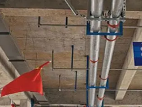 潞城管廊支架的安装方法